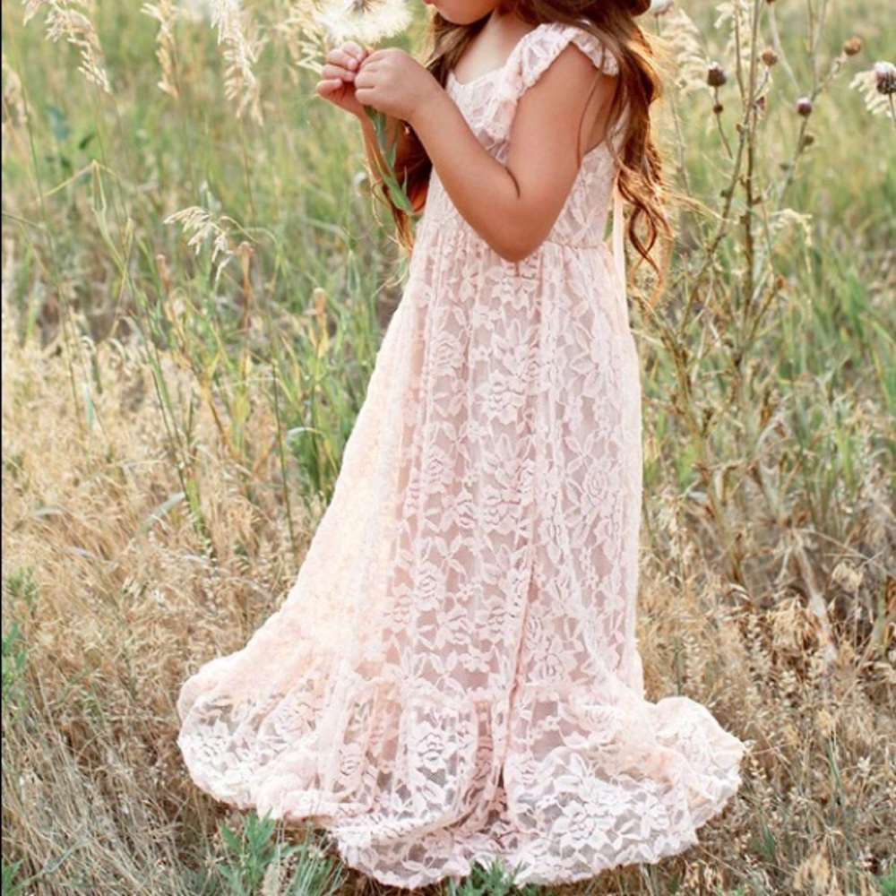 Lace Boho Gown